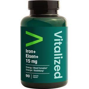 Vitalized Iron + / Eisen + 15 mg Kapseln, 90 St Kapseln product image