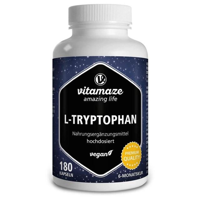 L-TRYPTOPHAN 500 mg hochdosiert vegan Kapseln product image