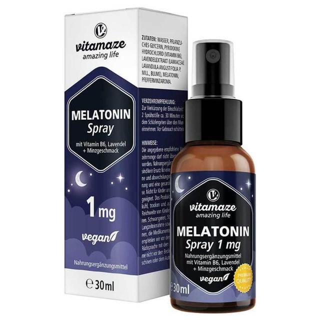 vitamaze MELATONIN SPRAY 1 mg 30 ml Spray product image