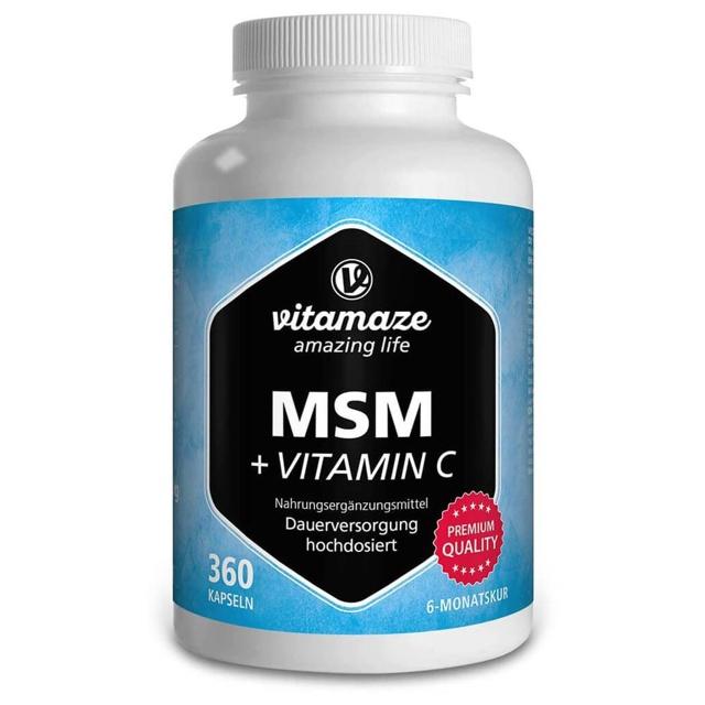 MSM HOCHDOSIERT+Vitamin C Kapseln product image