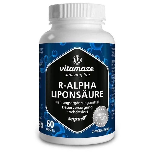 R-ALPHA-LIPONSÄURE 200 mg hochdosiert vegan Kaps. product image