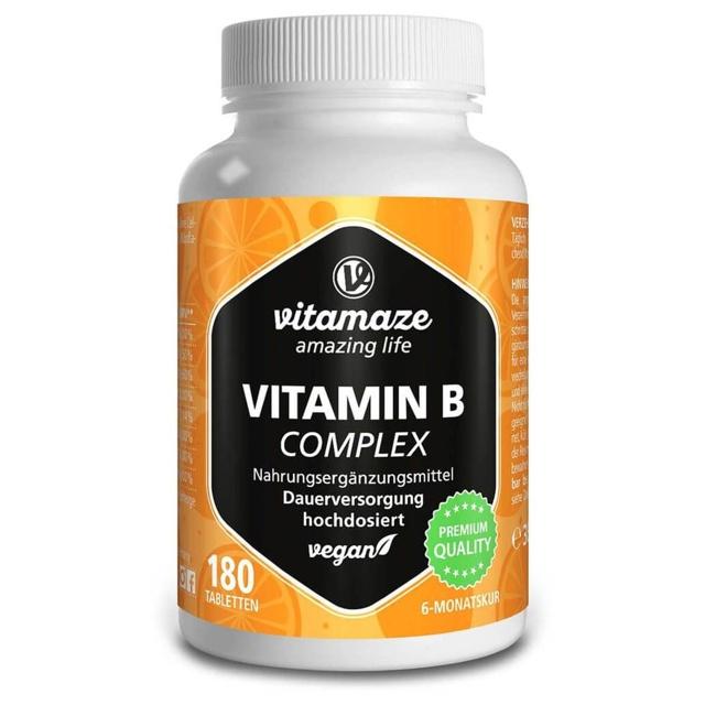 VITAMIN B COMPLEX hochdosiert vegan Tabletten product image