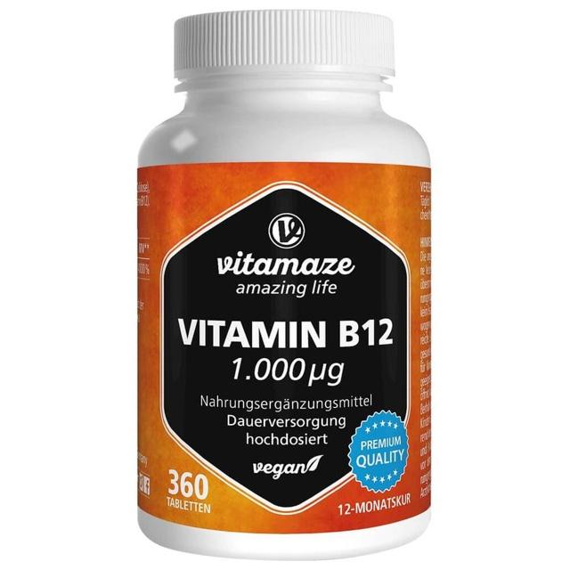 vitamaze VITAMIN B12 1.000µg 360 St Tabletten product image