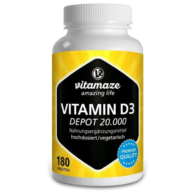 VITAMIN D3 20.000 I.E. Depot hochdosiert Tabletten product image
