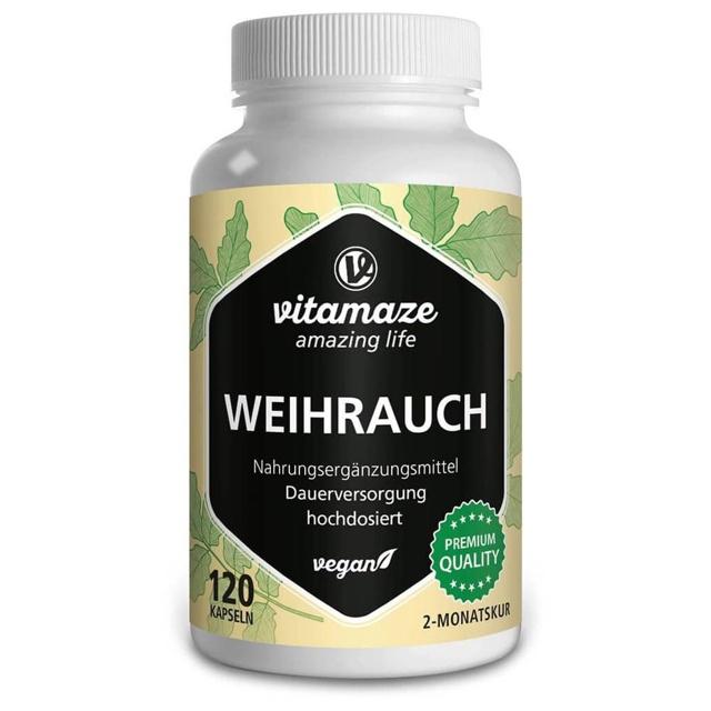 WEIHRAUCH 900 mg hochdosiert vegan Kapseln product image