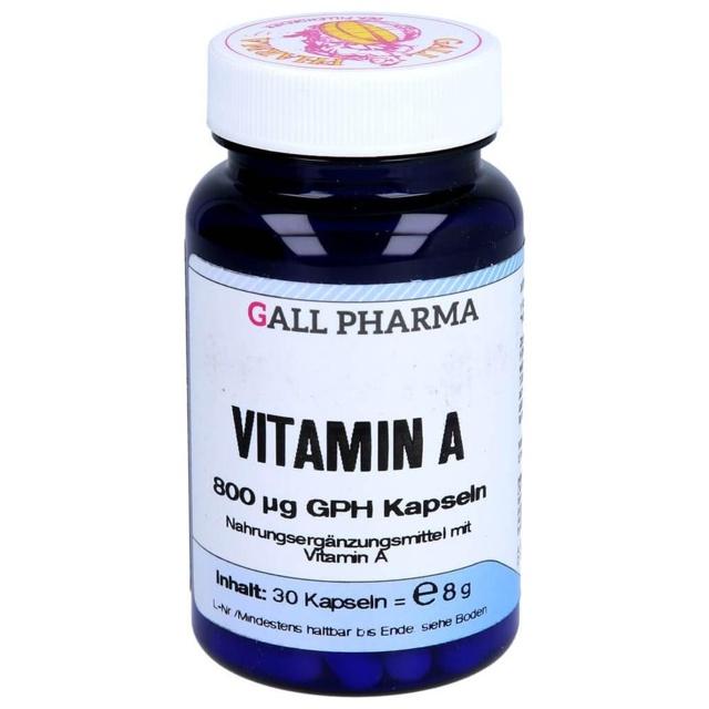 VITAMIN A 800 µg GPH Kapseln product image