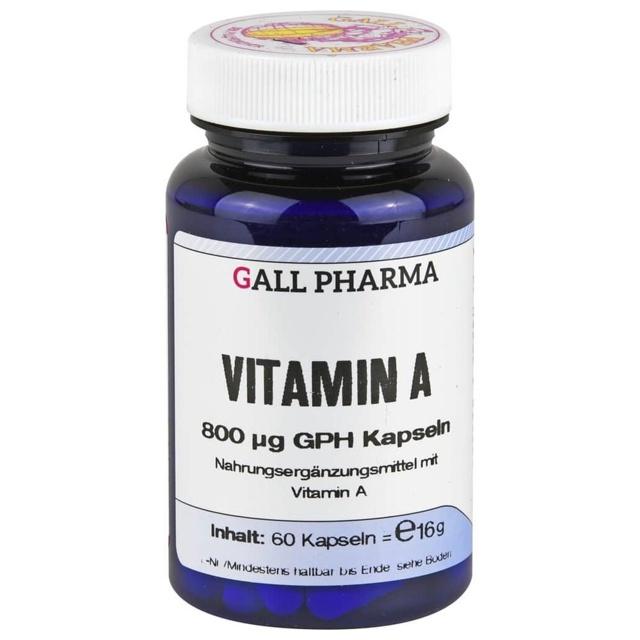 VITAMIN A 800 μg GPH Kapseln product image