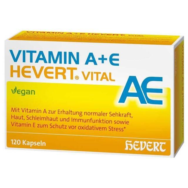 VITAMIN A + E HEVERT VITAL 120 St Kapseln product image