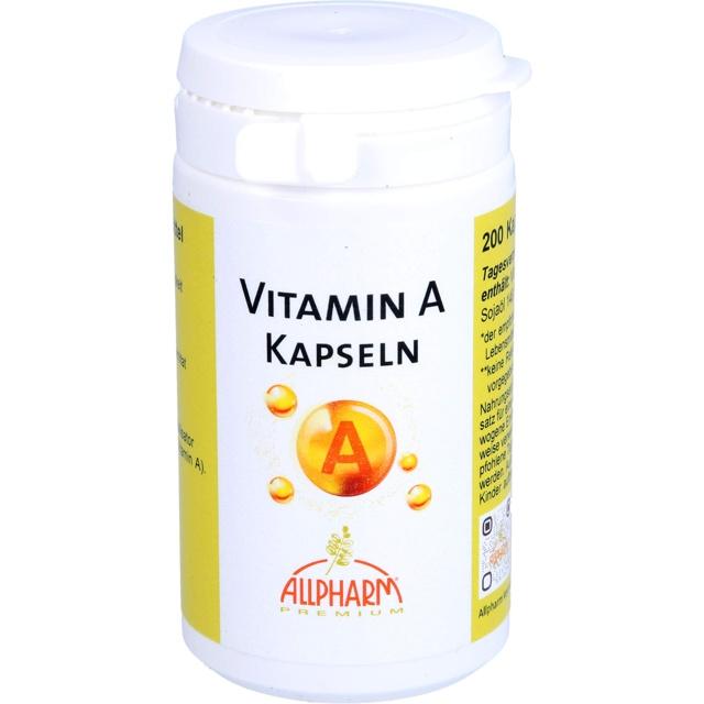 Vitamin A Kapseln, 200 St Kapseln product image