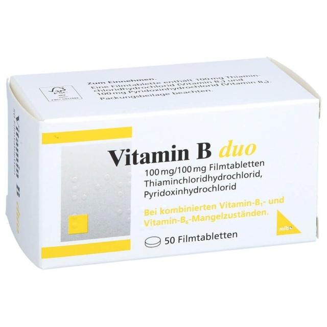 VITAMIN B DUO Filmtabletten product image