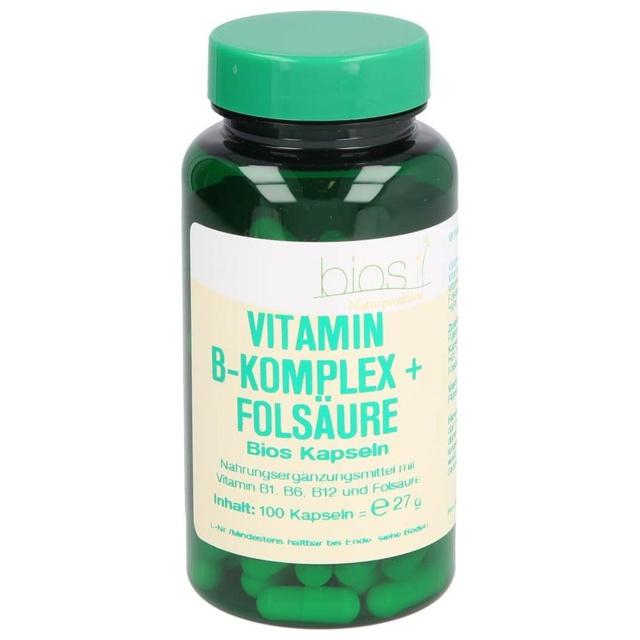 VITAMIN B KOMPLEX+Folsäure Bios Kapseln product image