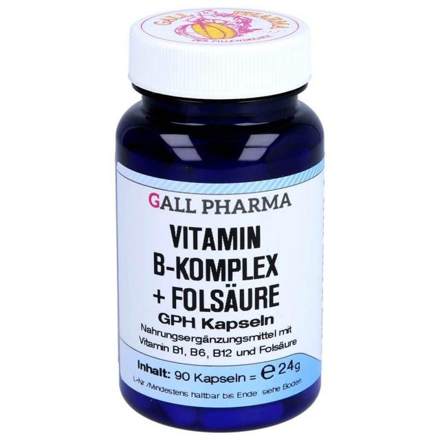 VITAMIN B KOMPLEX+Folsäure GPH Kapseln product image