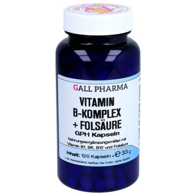 VITAMIN B KOMPLEX+Folsäure GPH Kapseln product image