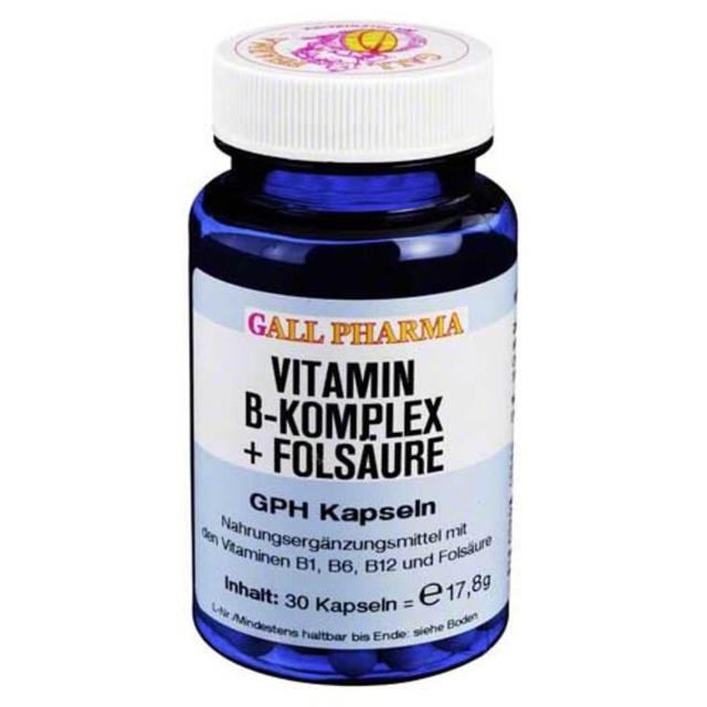 VITAMIN B KOMPLEX+Folsäure Kapseln product image