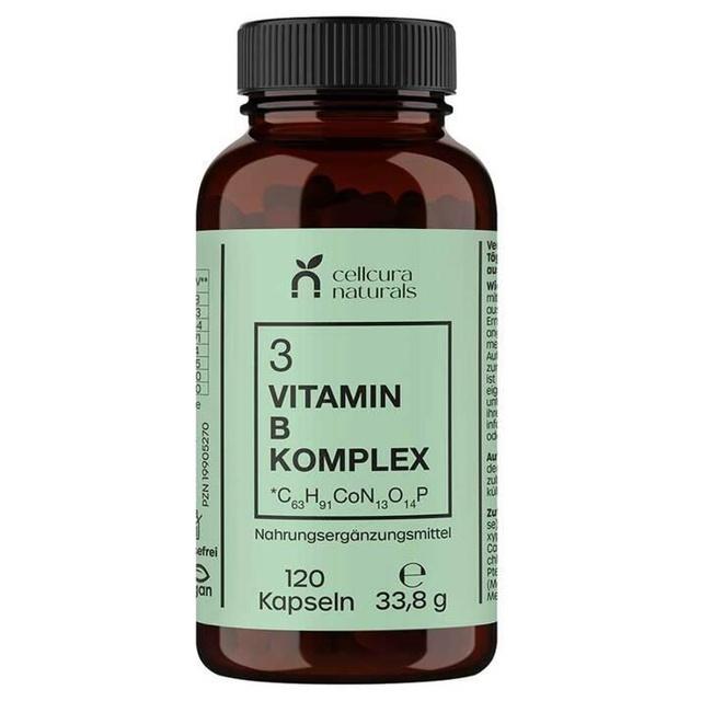 cellcura naturals VITAMIN B KOMPLEX 120 St Kapseln product image