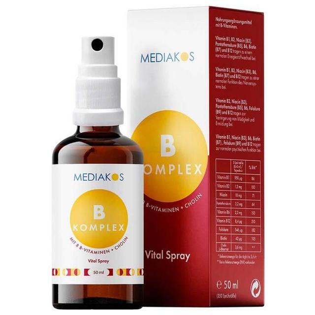VITAMIN B KOMPLEX Mediakos Vital Spray vegan product image