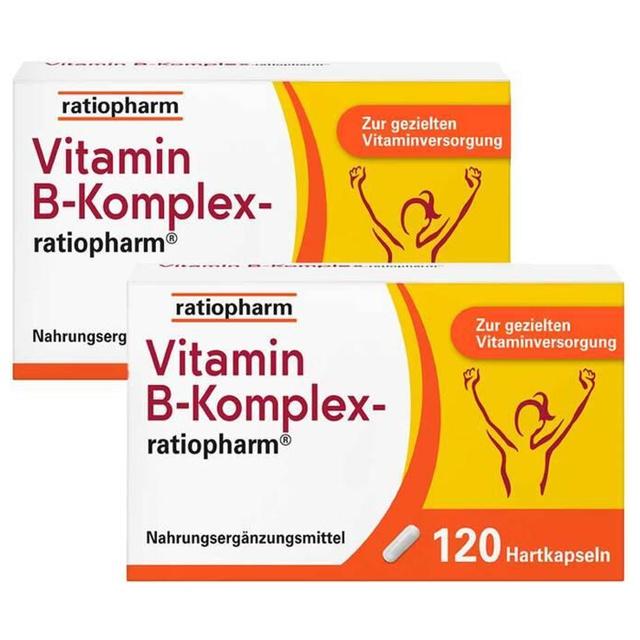 Vitamin B-Komplex Ratiopharm Kapseln, 2x120 St Kapseln product image