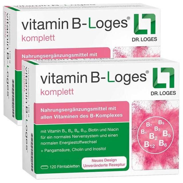 vitamin B-Loges komplett Filmtabletten, 2x120 St Filmtabletten product image