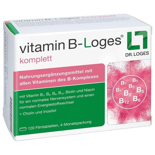 vitamin B-Loges komplett Filmtabletten, 120 St Filmtabletten product image
