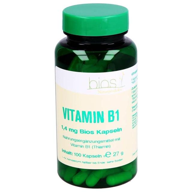 Vitamin B1 1,4 mg Bios Kapseln, 100 St Kapseln product image