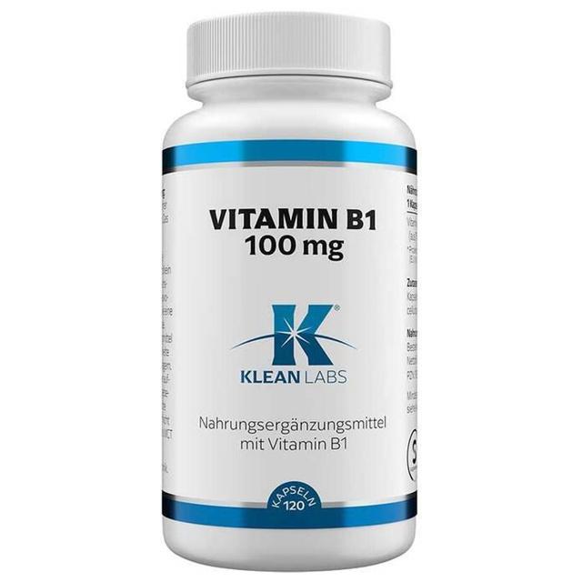 VITAMIN B1 100 mg KLEAN LABS Kapseln product image