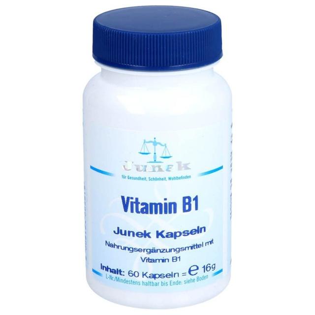 Vitamin B1 3,0 mg Junek Kapseln, 60 St Kapseln product image