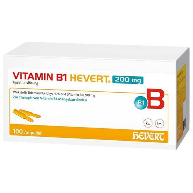 VITAMIN B1 HEVERT 200 mg Injektionslösung Amp. product image