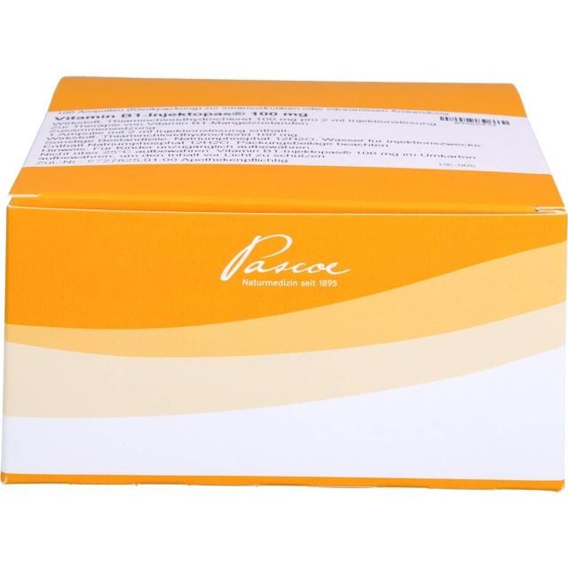 VITAMIN B1 INJEKTOPAS 100 mg Injektionslösung product image