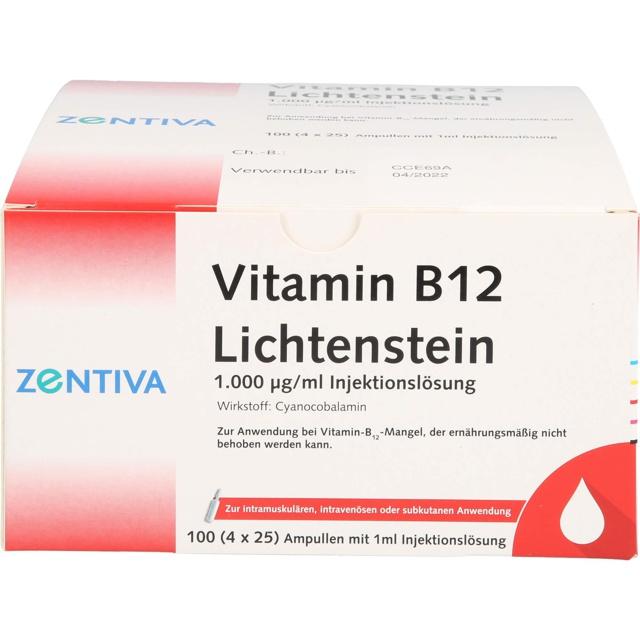 VITAMIN B12 1.000 µg Lichtenstein Ampullen product image