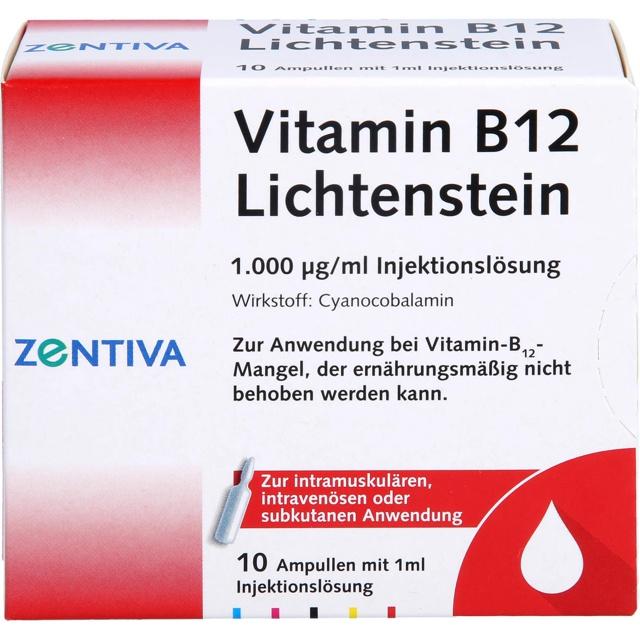 VITAMIN B12 1.000 µg Lichtenstein Ampullen product image