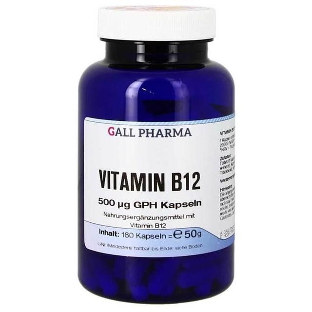Vitamin B12 300 µg GPH Kapseln, 180 St Kapseln product image