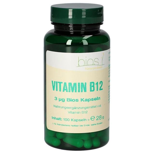 Vitamin B12 3ug Bios Kapseln 100 Stück product image