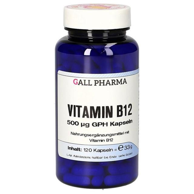 VITAMIN B12 500 μg GPH Kapseln product image