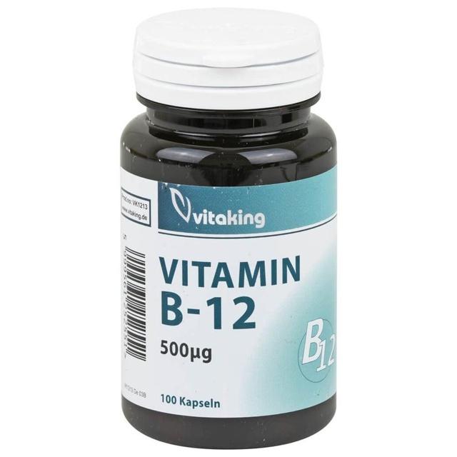 Vitamin B12 500 µg Kapseln 100 St Kapseln product image