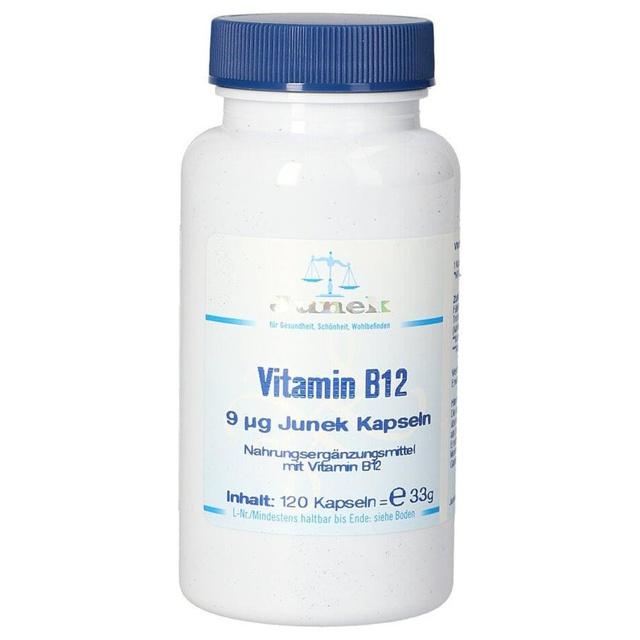 Vitamin B12 9 µg Junek Kapseln, 120 St Kapseln product image