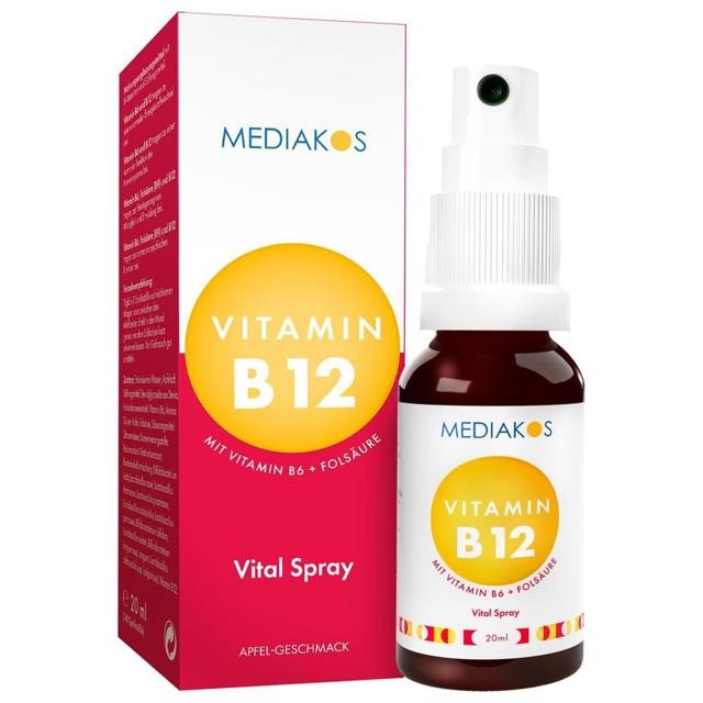 VITAMIN B12+B6+Folsäure Mediakos Vital Spray product image