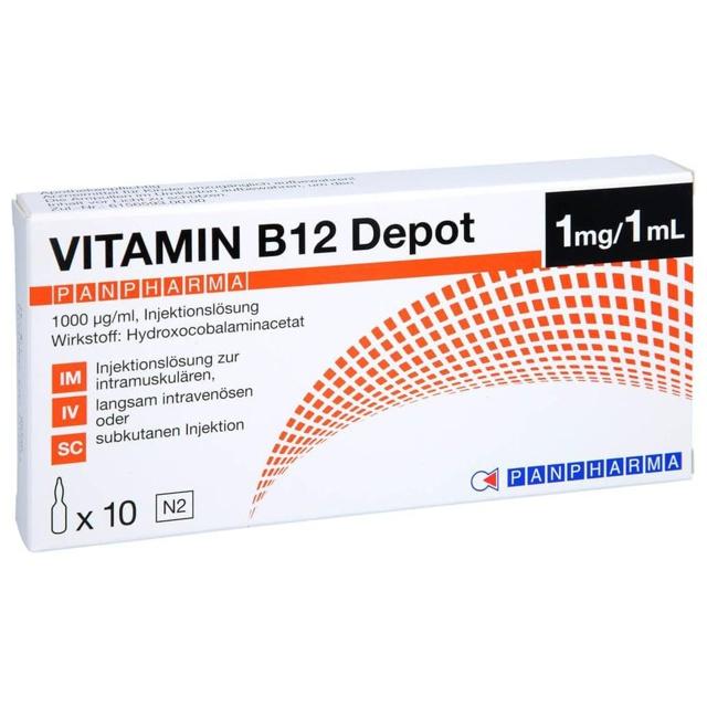 VITAMIN B12 DEPOT PANPHARMA 1000 μg/ml Inj.-Lsg. product image