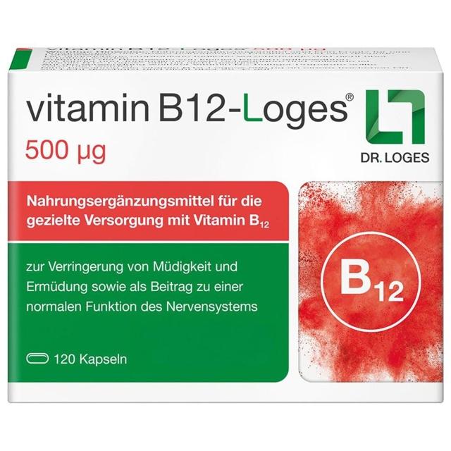 vitamin B12-Loges 500 µg 120 St Kapseln product image