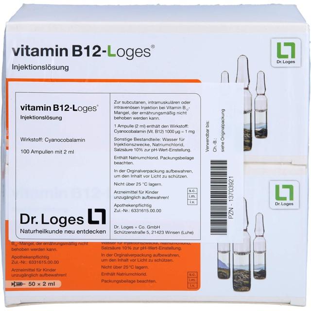VITAMIN B12-LOGES Injektionslösung Amp. product image