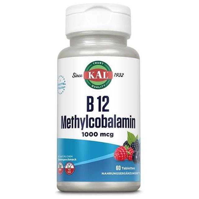 VITAMIN B12 METHYLCOBALAMIN 1000 μg KAL Tabletten product image
