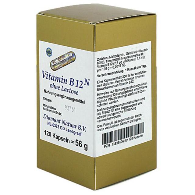 Vitamin B12 N Kapseln, 120 St Kapseln product image