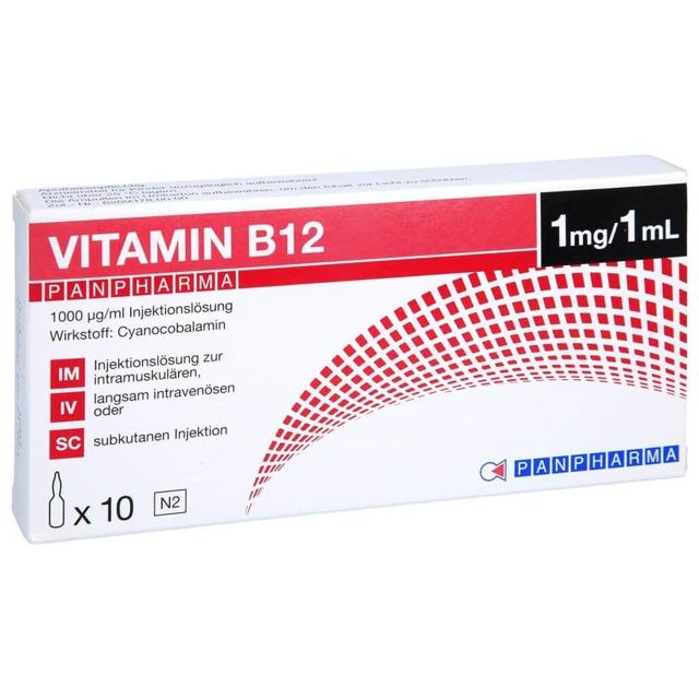 VITAMIN B12 PANPHARMA 1000 μg/ml Injektionslsg. product image