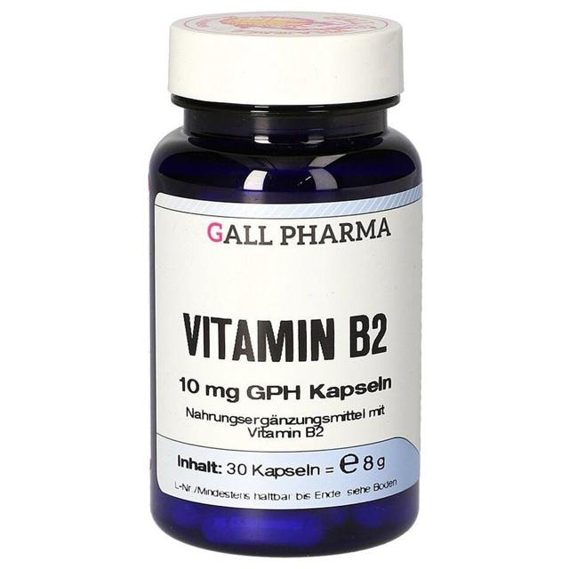 VITAMIN B2 10 mg GPH Kapseln product image