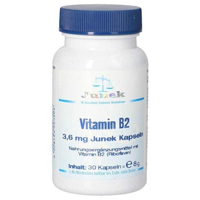 Vitamin B2 3,6 mg Junek Kapseln product image