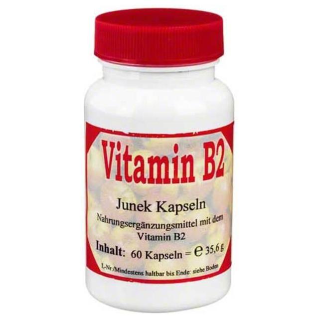 Vitamin B2 3,6 mg Junek Kapseln, 60 St Kapseln product image