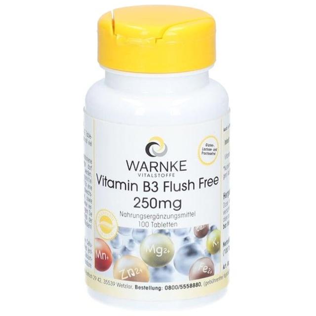 VITAMIN B3 FLUSH Free 250 mg Tabletten product image