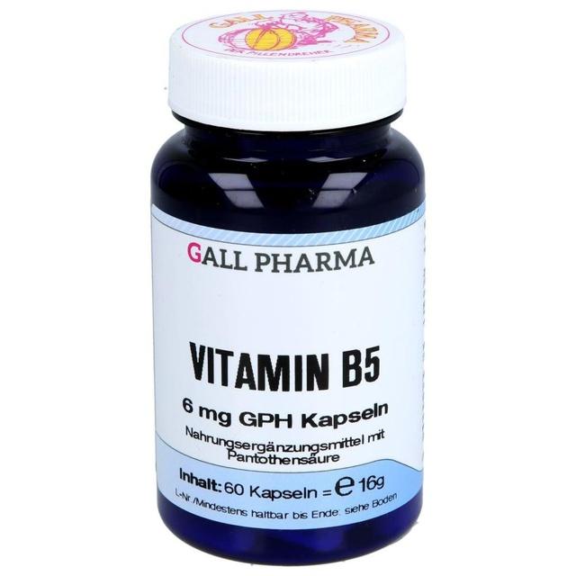 VITAMIN B5 6 mg GPH Kapseln product image