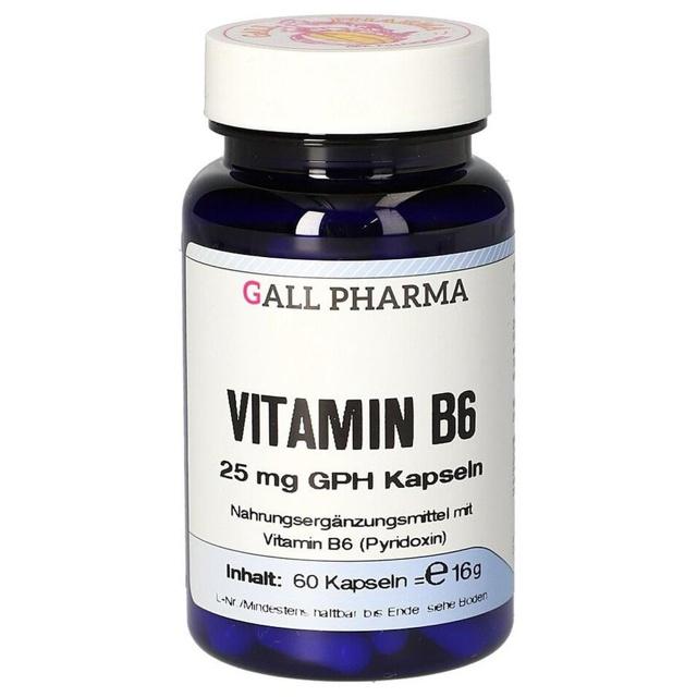 VITAMIN B6 25 mg GPH Kapseln product image