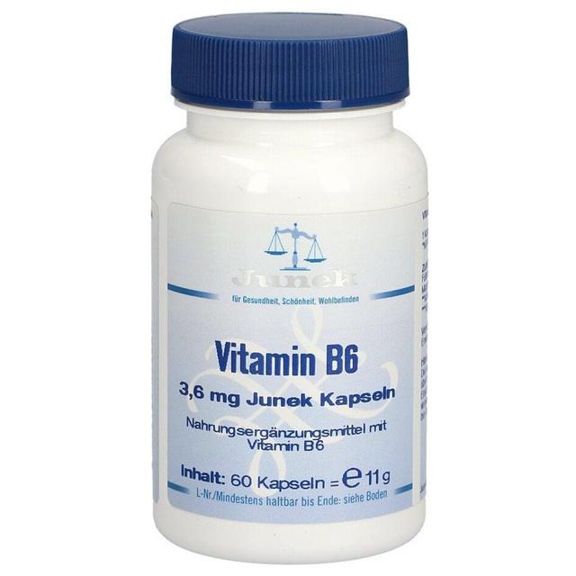 Vitamin B6 3,6 mg Junek Kapseln, 60 St Kapseln product image