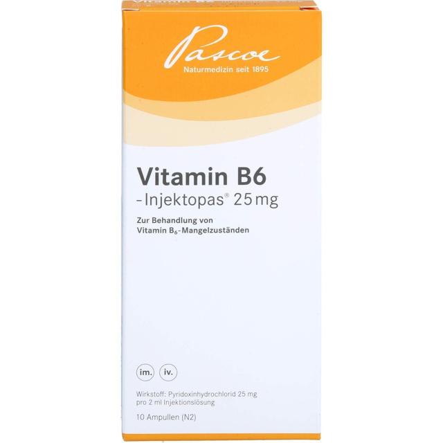 VITAMIN B6-INJEKTOPAS 25 mg Injektionslösung product image